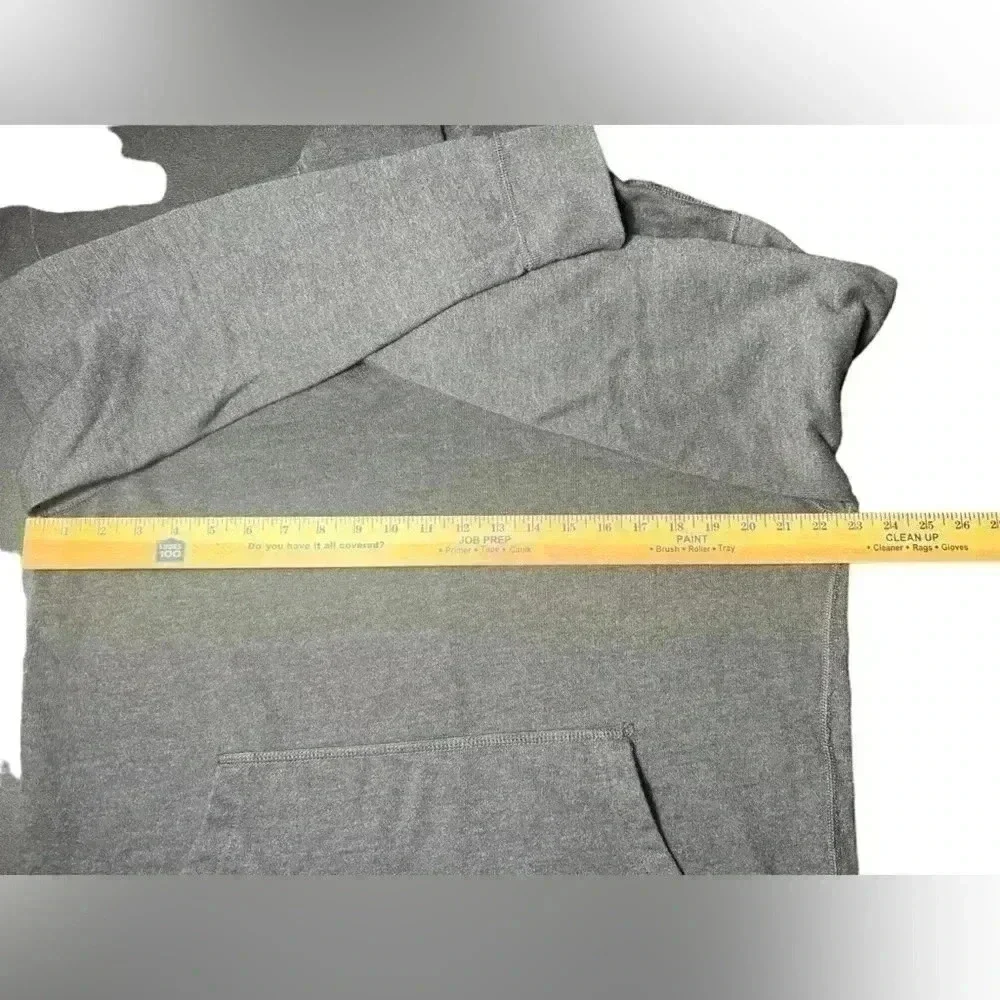 J Crew Vintage Fleece Heathered Flax Shawl Collar Sweatshirt Mens Size XL